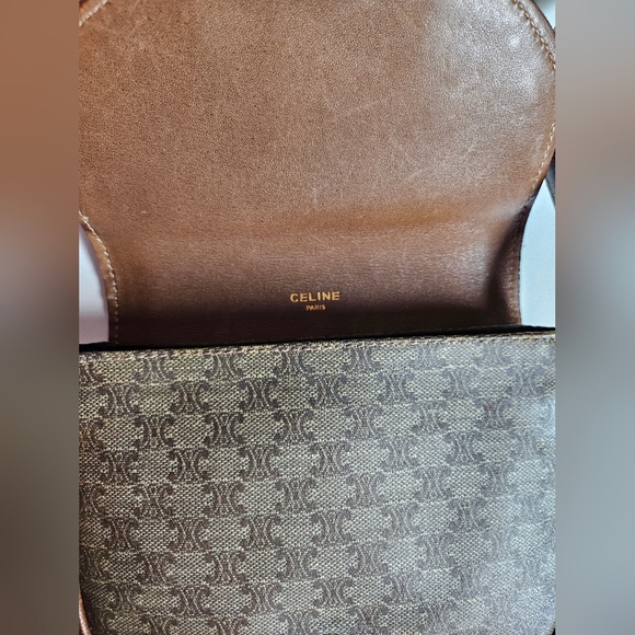 Vintage Mini Celine Macadam Crossbody - Picture 4 of 5